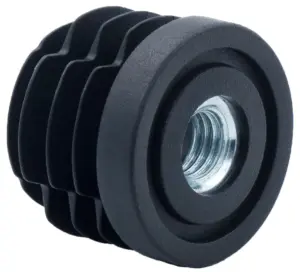 Заглушка с резьбой d 32мм,ЗР 32М10, черная