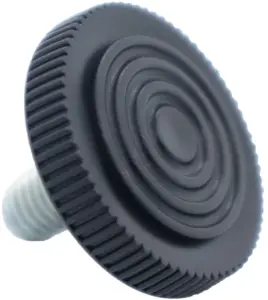 Опора резьбовая ОР 32- 8х15 европейская, черная