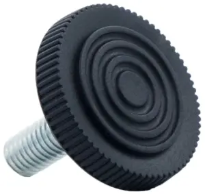 Опора резьбовая ОР32- 8х25 европейская, черная