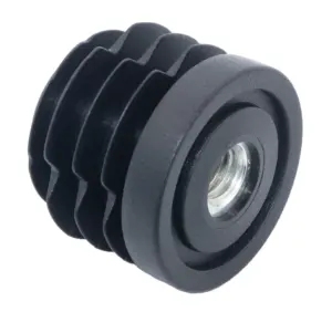 Заглушка с резьбой d 32мм,ЗР 32М8 черная