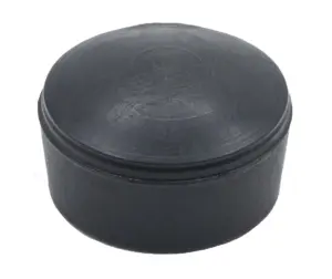 Заглушка круглая для труб Ø32 мм, наружная, черная