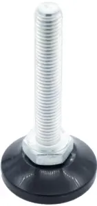 Опора резьбовая ОР37-10х60 поворотно-шарнирная, черная