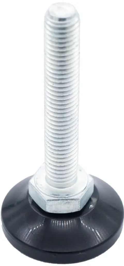 Опора резьбовая ОР37-10х60 поворотно-шарнирная, черная