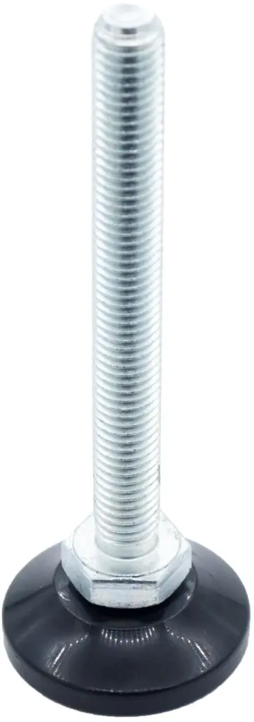 Опора резьбовая ОР37-10х90 поворотно-шарнирная, черная