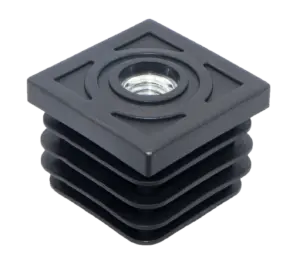 Заглушка с резьбой ЗР 40-40М10, черная