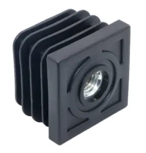 Заглушка с резьбой ЗР 40-40М10, черная