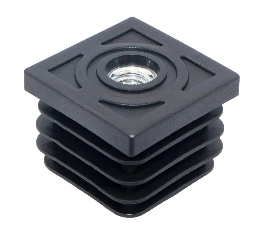 Заглушка с резьбой ЗР 40-40М12, черная