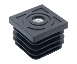 Заглушка с резьбой ЗР 40-40М8, черная