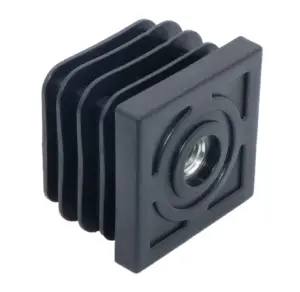 Заглушка с резьбой ЗР 40-40М8, черная