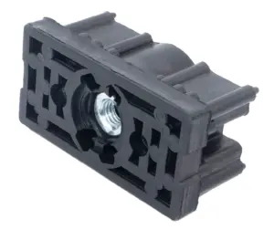 Заглушка с резьбой ЗР 60х40М10, черная