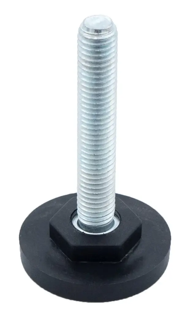 Опора резьбовая ОР40-10х60 под ключ, черная