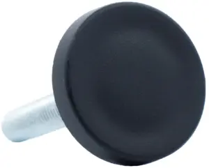 Опора резьбовая ОР40-10х60 под ключ, черная