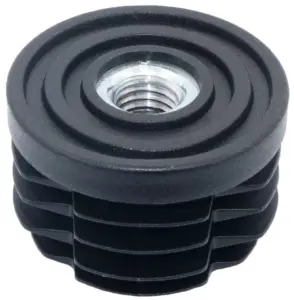 Заглушка с резьбой d 40мм,ЗР 40М10,черная