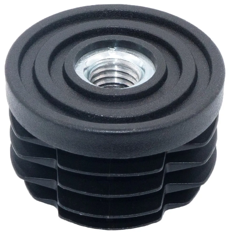 Заглушка с резьбой d 40мм,ЗР 40М10,черная