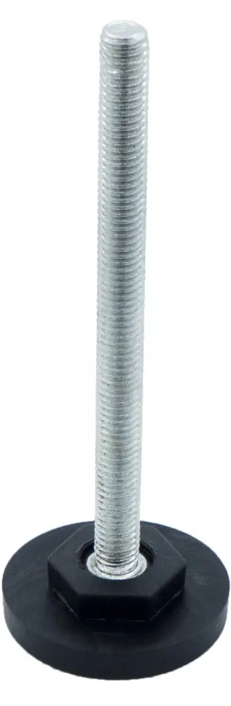 Опора резьбовая ОР40-8х100 под ключ, черная