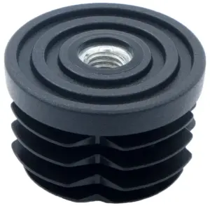 Заглушка с резьбой ЗР 40М8, черная