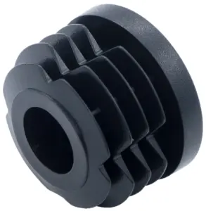 Заглушка с резьбой ЗР 40М8, черная