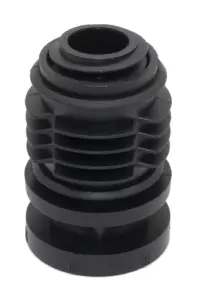 Опора регулируемая пластиковая d 40мм, черная