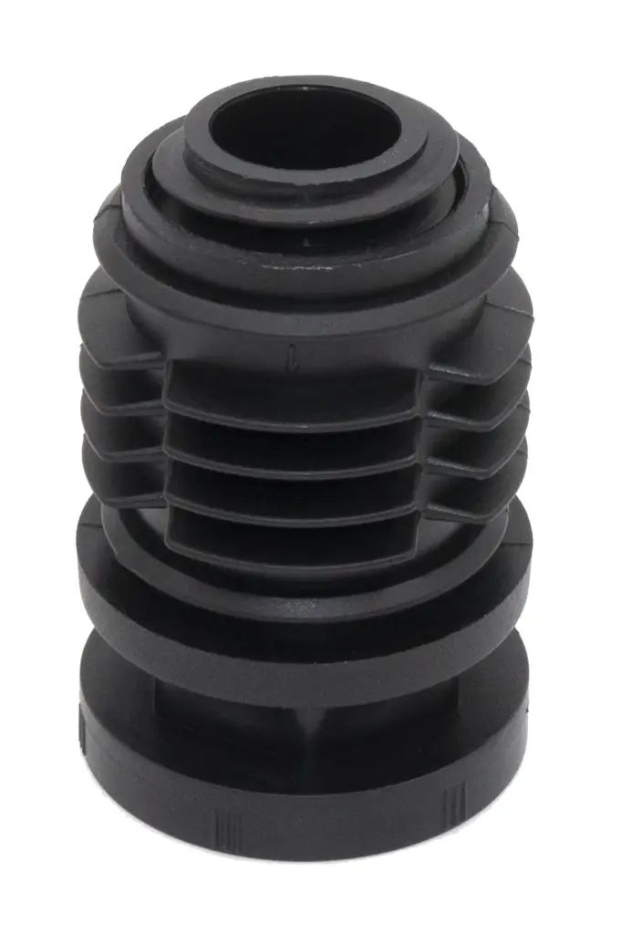 Опора регулируемая пластиковая d 40мм, черная