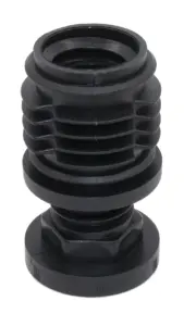 Опора регулируемая пластиковая d 40мм, черная