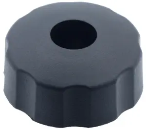 Барашек проходной 42мм,М8,черный