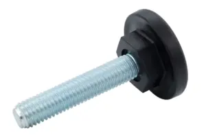 Опора резьбовая ОРУ43-12х40 усиленная под ключ, черная