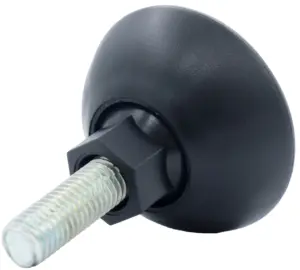 Опора резьбовая ОРШ49-10х25 шарнирная,черная