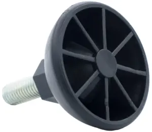 Опора резьбовая ОРШ49-10х25 шарнирная,черная