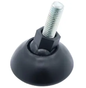 Опора резьбовая ОРШ49-10х40 шарнирная, черная