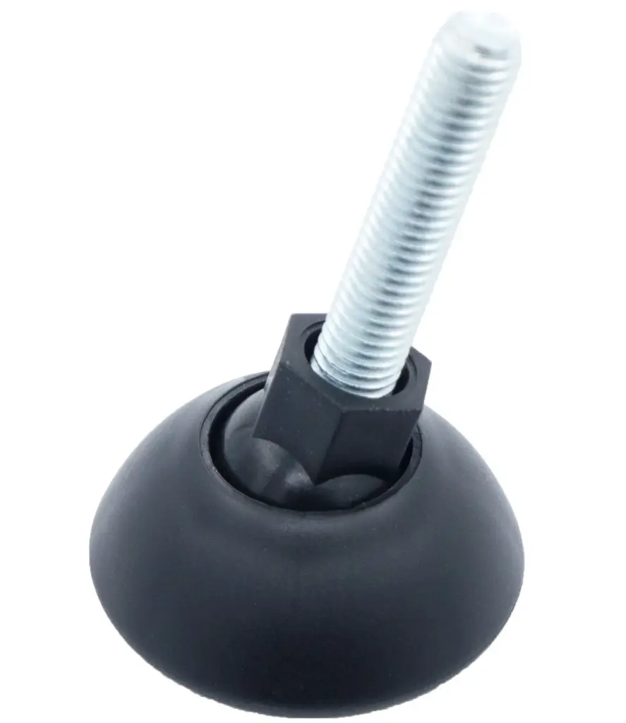 Опора резьбовая ОРШ49-10х45 шарнирная,черная