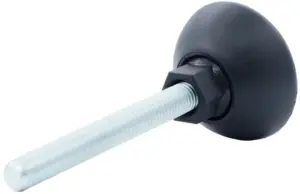 Опора резьбовая ОРШ49-10х85 шарнирная,черная