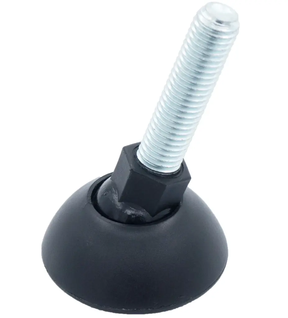 Опора резьбовая ОРШ49-12х45 шарнирная, черная