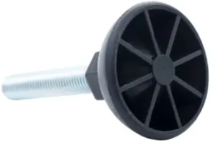 Опора резьбовая ОРШ49-12х65 шарнирная, черная