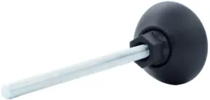 Опора резьбовая ОРШ49-8х125 шарнирная,черная