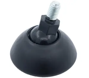 Опора резьбовая ОРШ49-8х15 шарнирная,черная