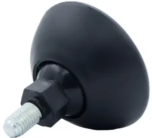 Опора резьбовая ОРШ49-8х15 шарнирная,черная