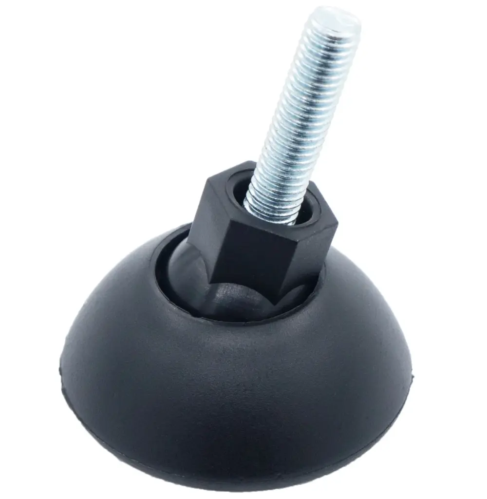 Опора резьбовая ОРШ49-8х30 шарнирная,черная