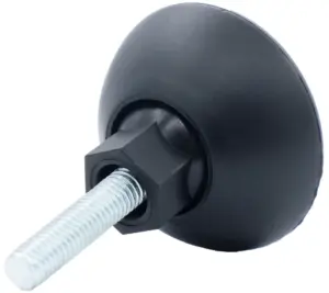 Опора резьбовая ОРШ49-8х30 шарнирная,черная