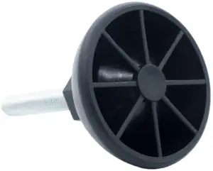 Опора резьбовая ОРШ49-8х85 шарнирная,черная