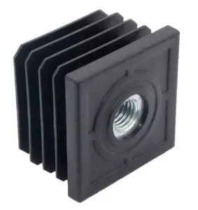 Заглушка с резьбой ЗР 50-50М10, черная