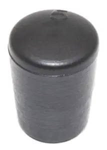 Заглушка для труб d5 мм, наружная, черная