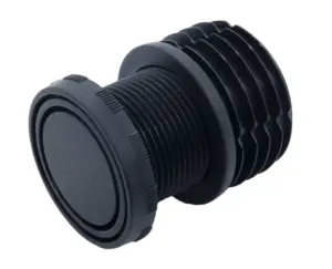 Опора регулируемая d 60мм, черная