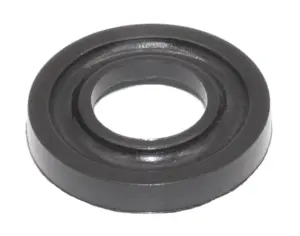 Шайба пластиковая круглая Ø8, наружный Ø20, высота 2.8 мм, цвет черный