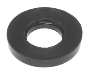 Шайба пластиковая круглая Ø8, наружный Ø20, высота 2.8 мм, цвет черный