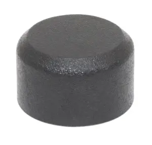 Колпачок на болт/гайку М8, черный, плоский, RAL 9017