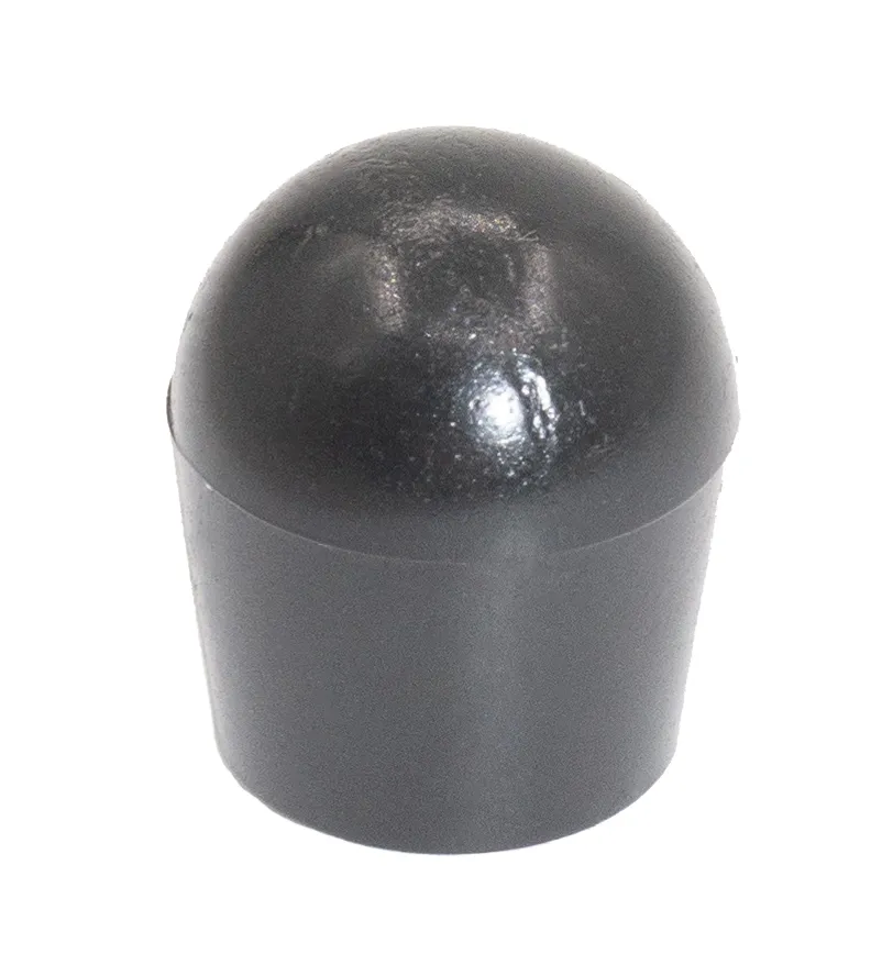 Заглушка пластиковая круглая Ø8 мм, наружная, черная