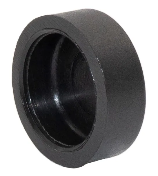 Колпачок универсальный на винт, низкую гайку/болт M8, высота 6.8 мм, черный