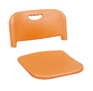 Комплект Aero спинка, сиденье 360*340, цвет Пастельно-Оранжевый Ral2003