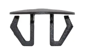 Заглушка пластиковая под отверстие d 15-18, ультратонкая шляпка Ø21,5, черная