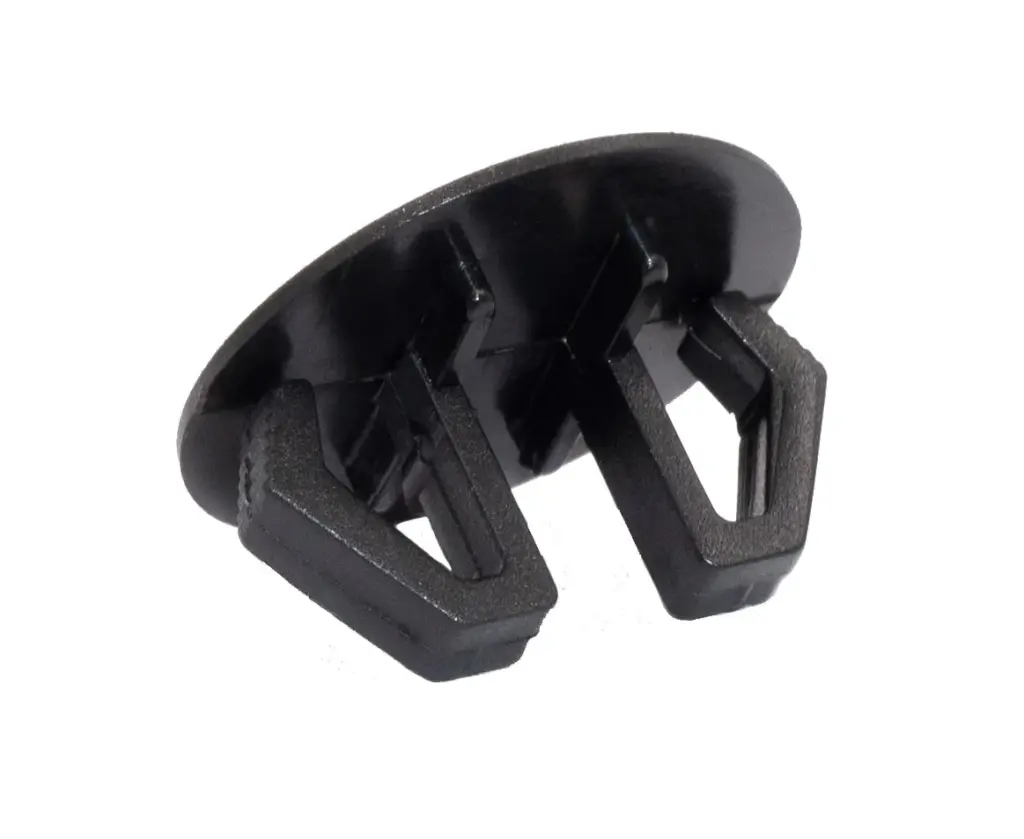 Заглушка пластиковая под отверстие d 15-18, ультратонкая шляпка Ø21,5, черная